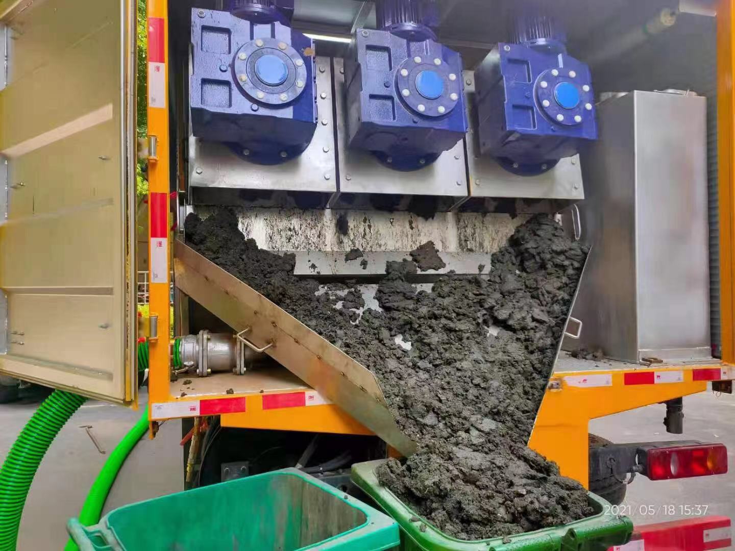 禹州化粪池清掏城市维护站-泥浆净化干湿分离处理